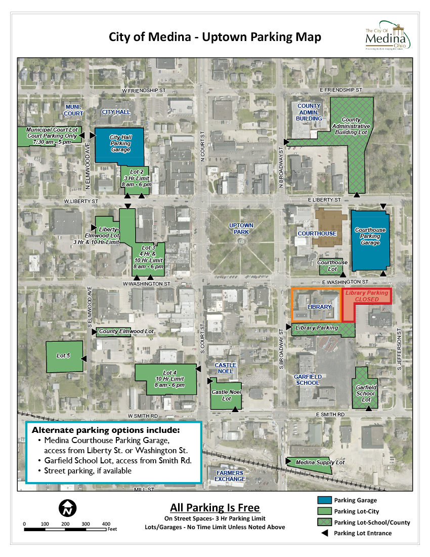 Parking map