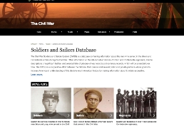 Civil War Soldiers and Sailors Database