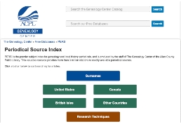 Periodical Source Index