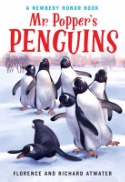 book cover for Mr. Popper's Penguins 