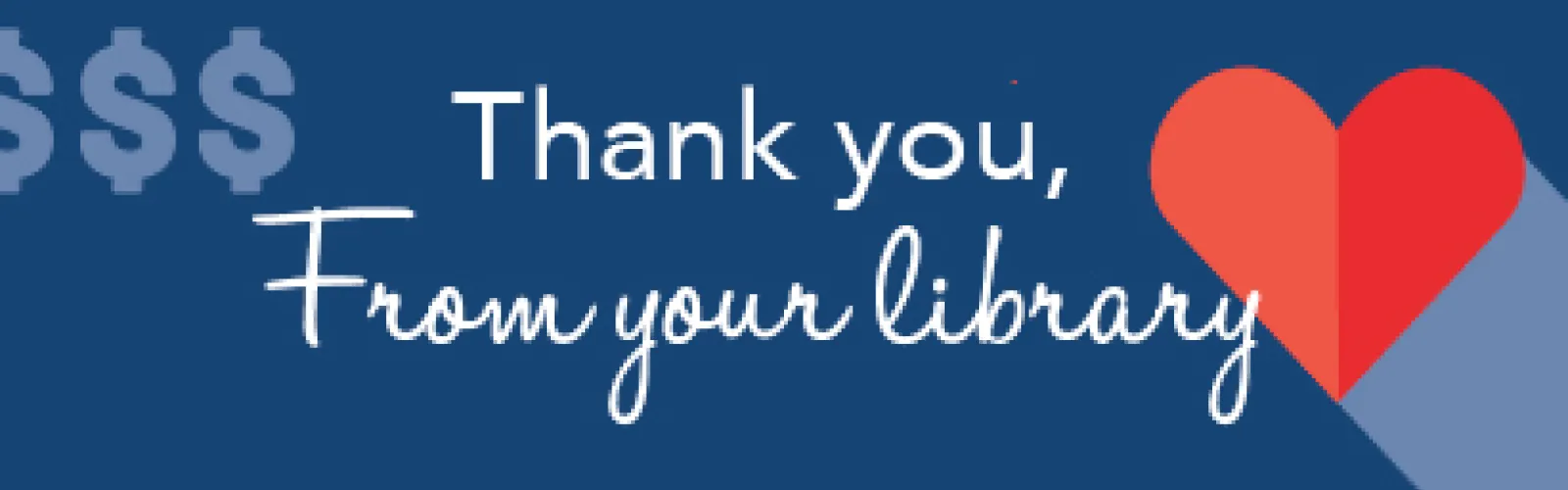 Thank you for your support of Ohio libraries