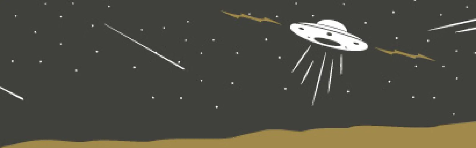 a spacecraft floating in space